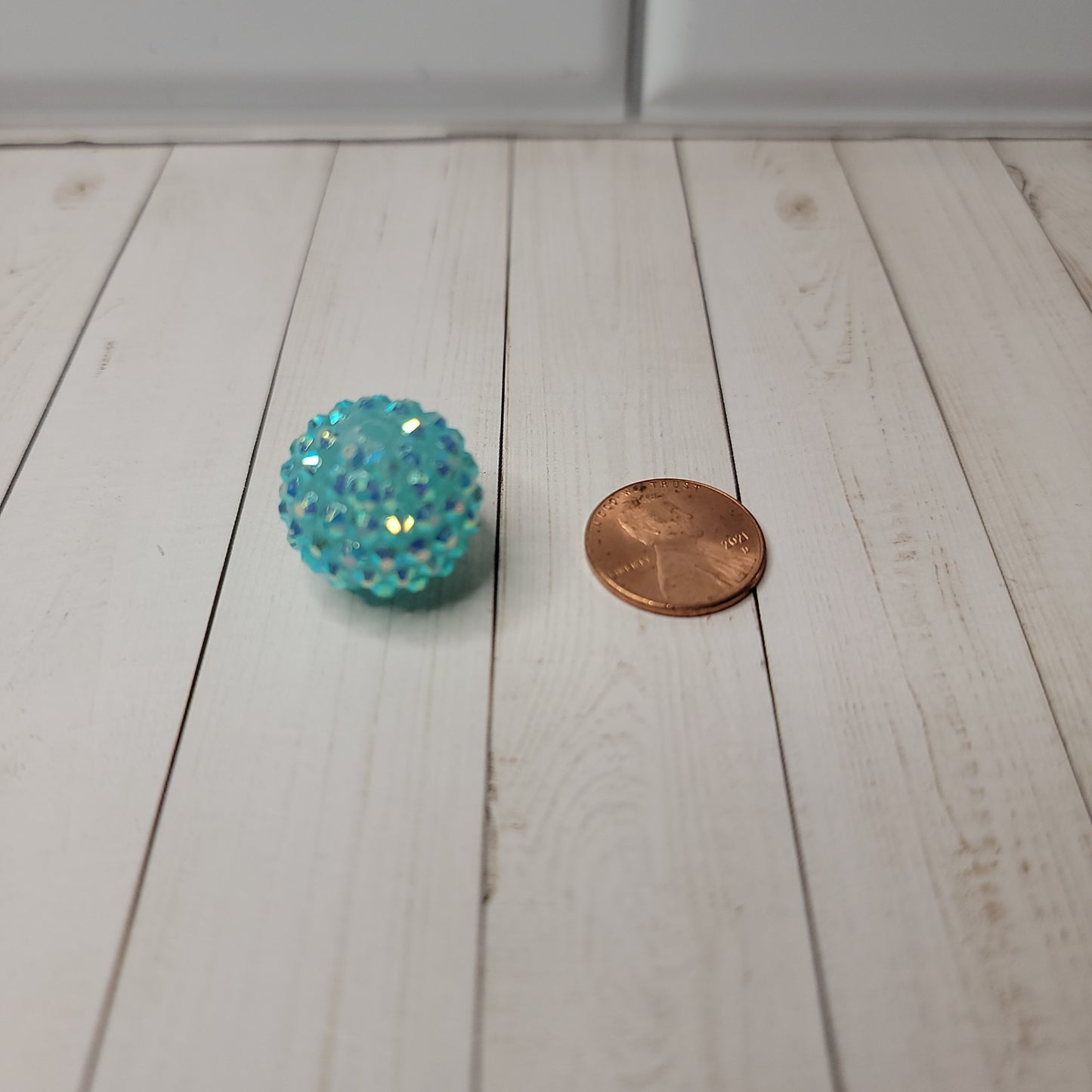 20mm Glamour Turquoise Beads