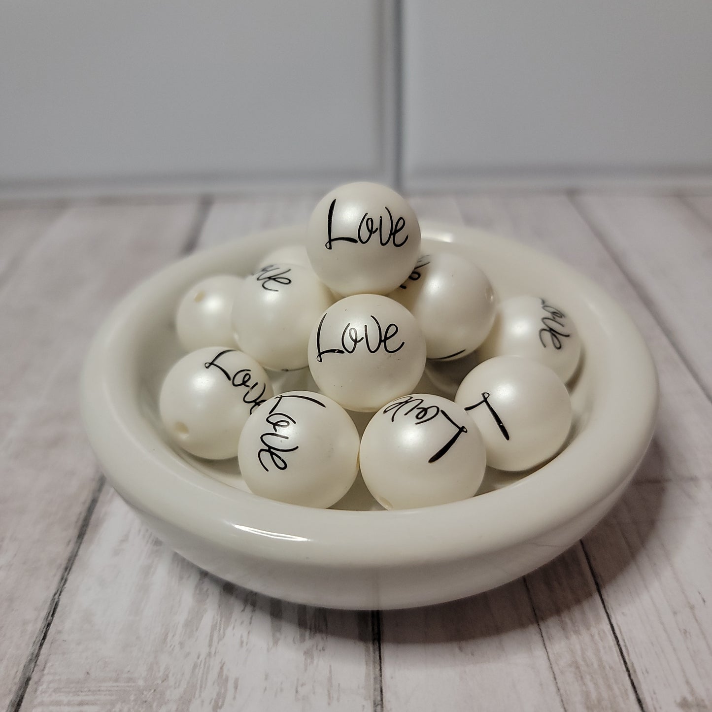 20mm Valentine Love Beads