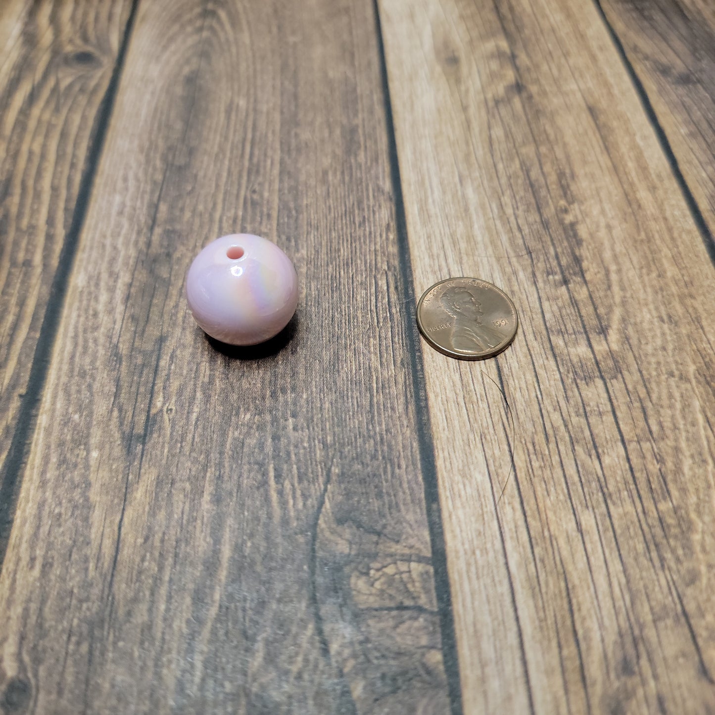 20mm Galaxy Pink Beads