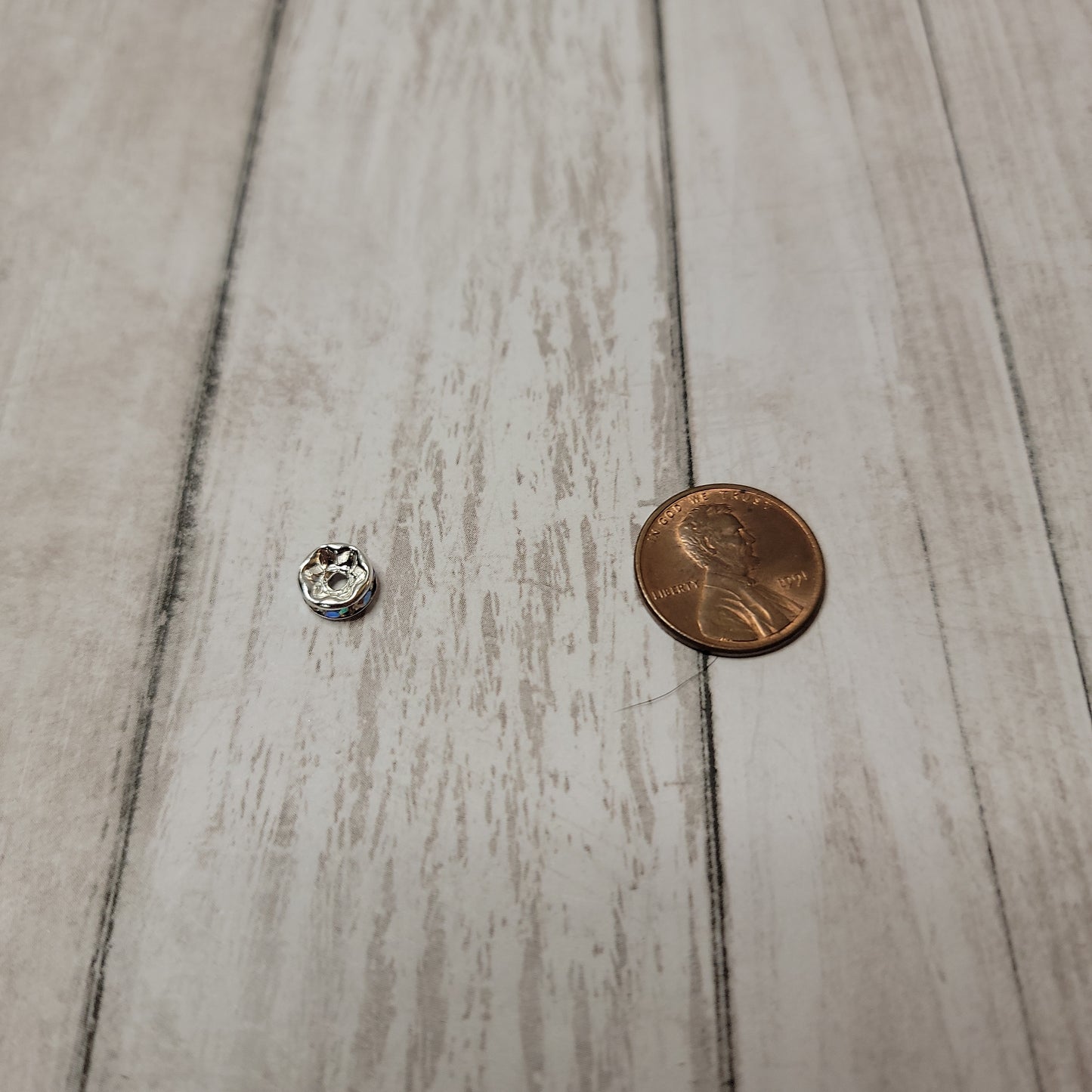 8mm Silver Spacer