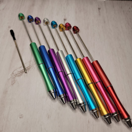 Beadable Pens (metal) plus ink refill