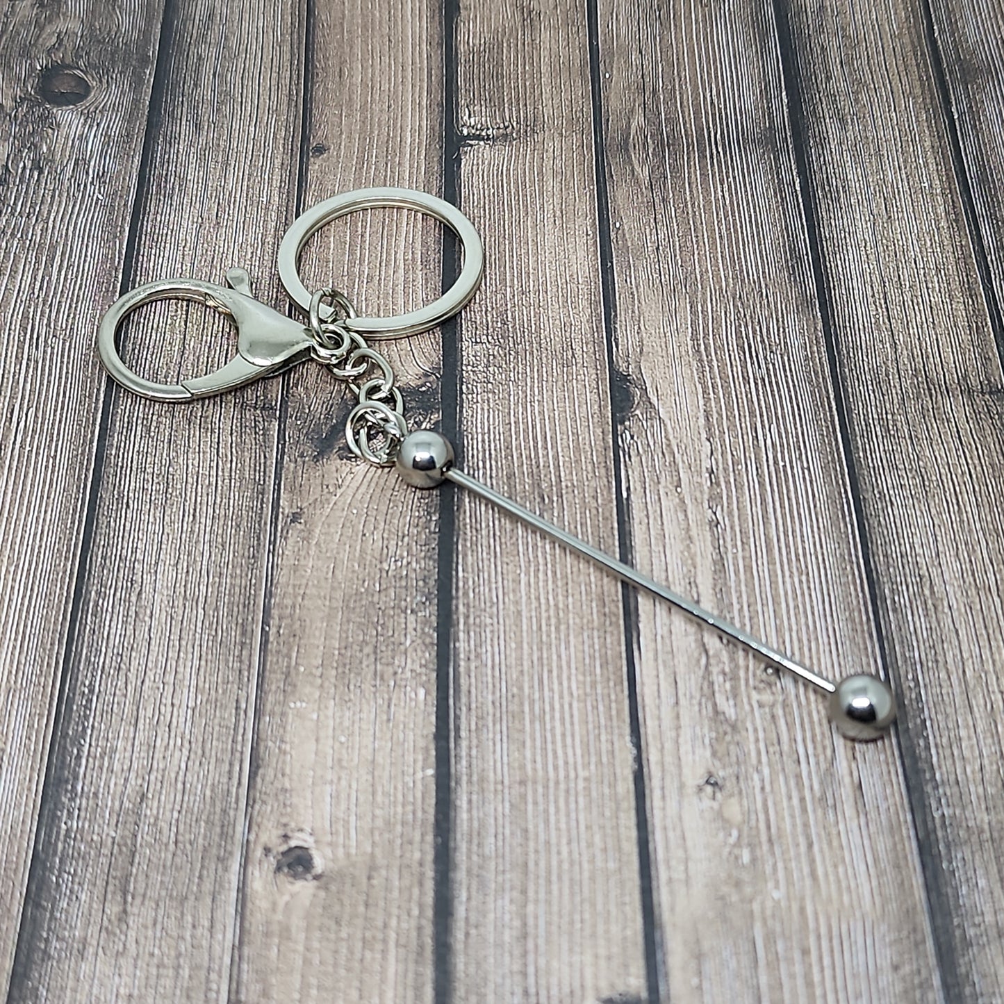 Beadable Keychain