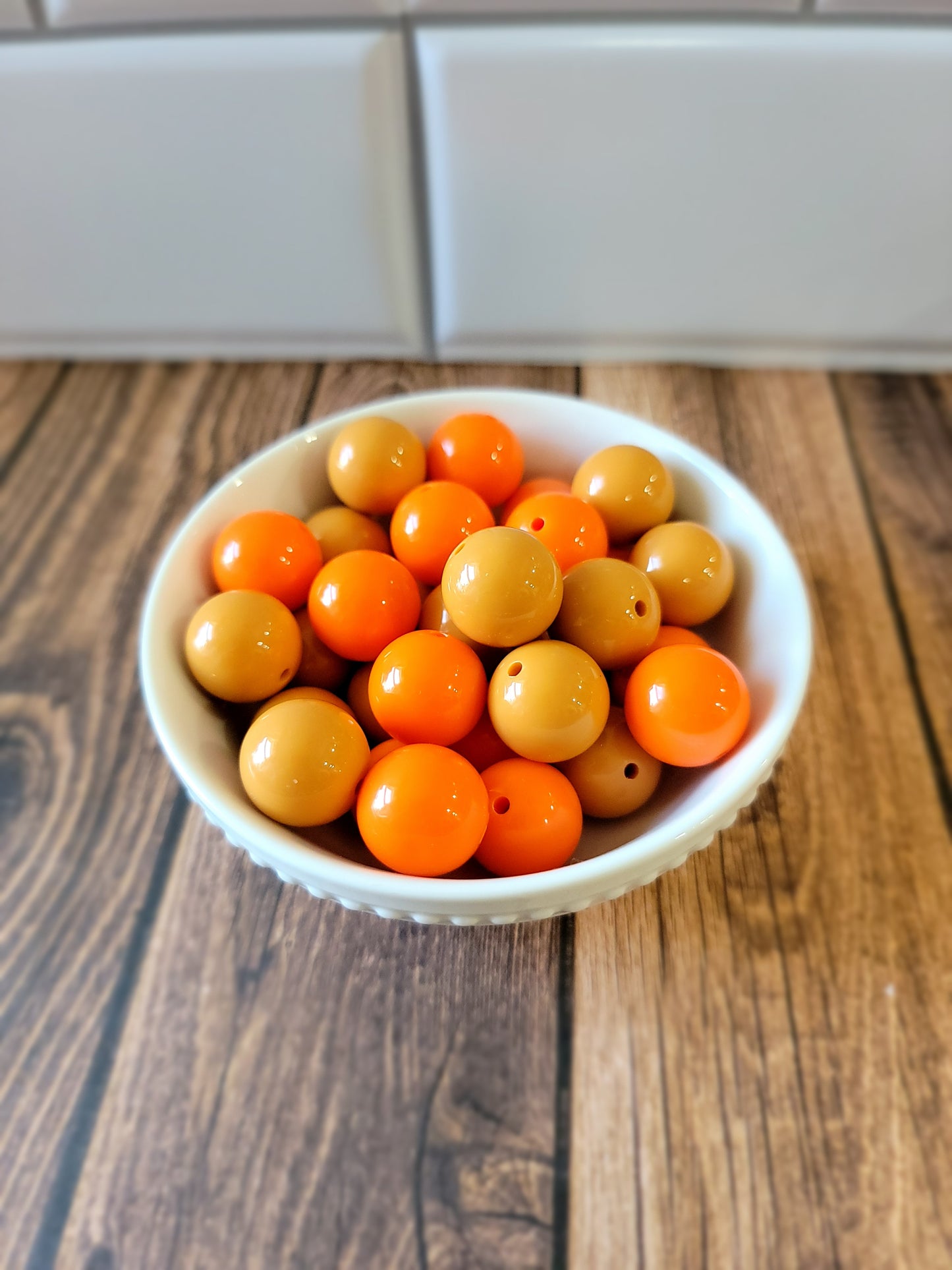 18 MM Pumpkin Pie Bead Mix