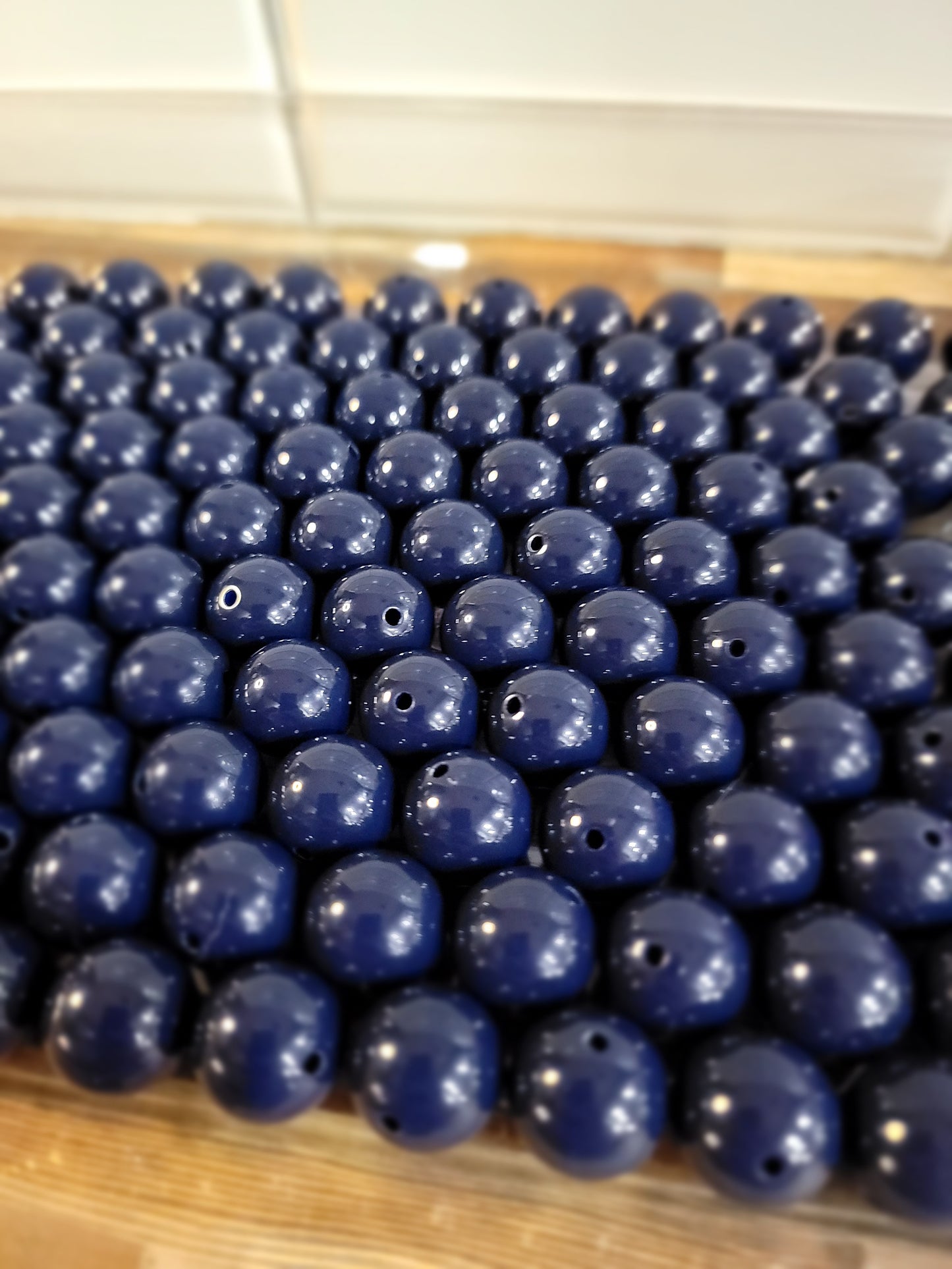 18mm Night Sky Blue Beads