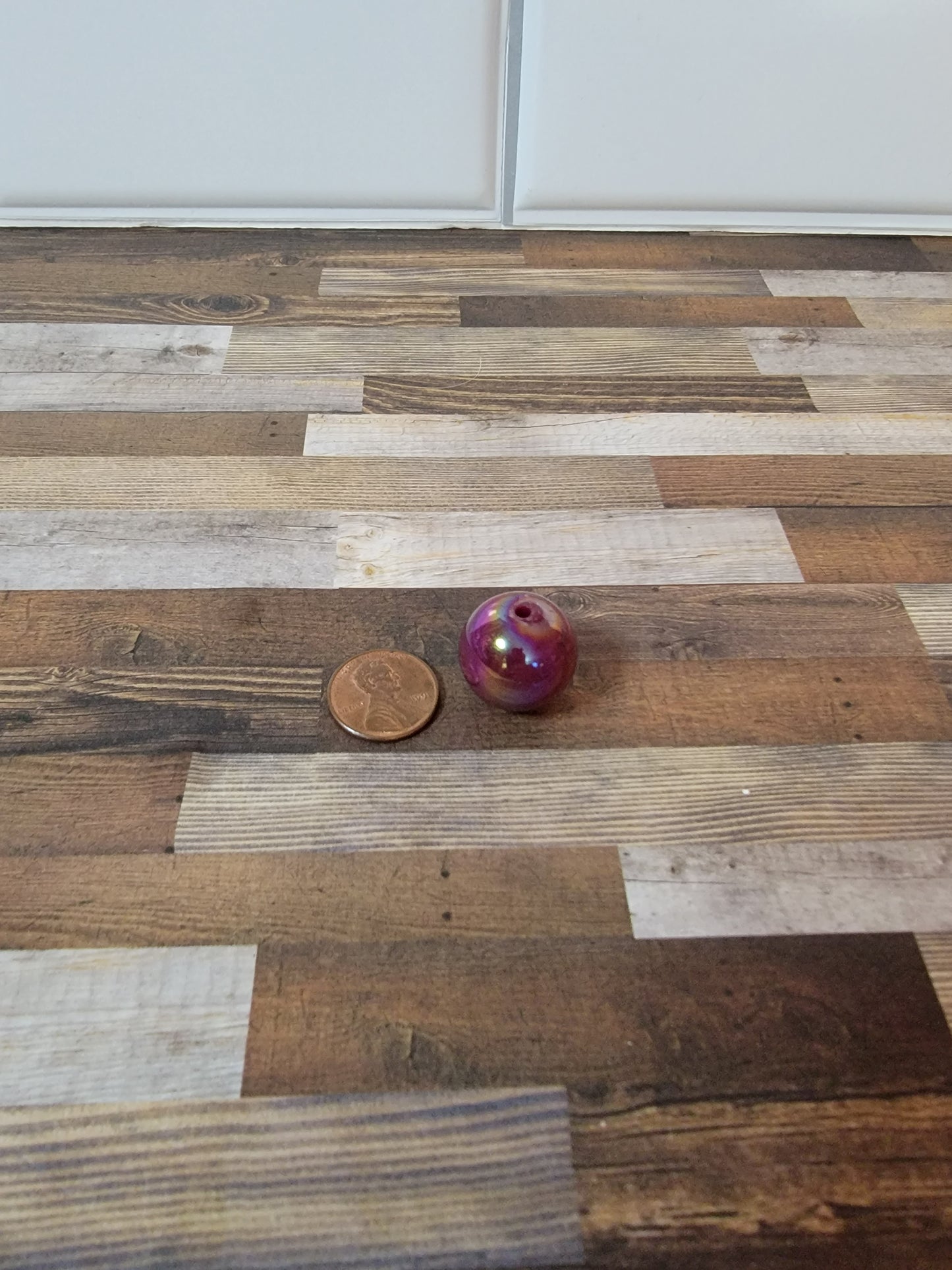 20mm Galaxy Merlot Beads