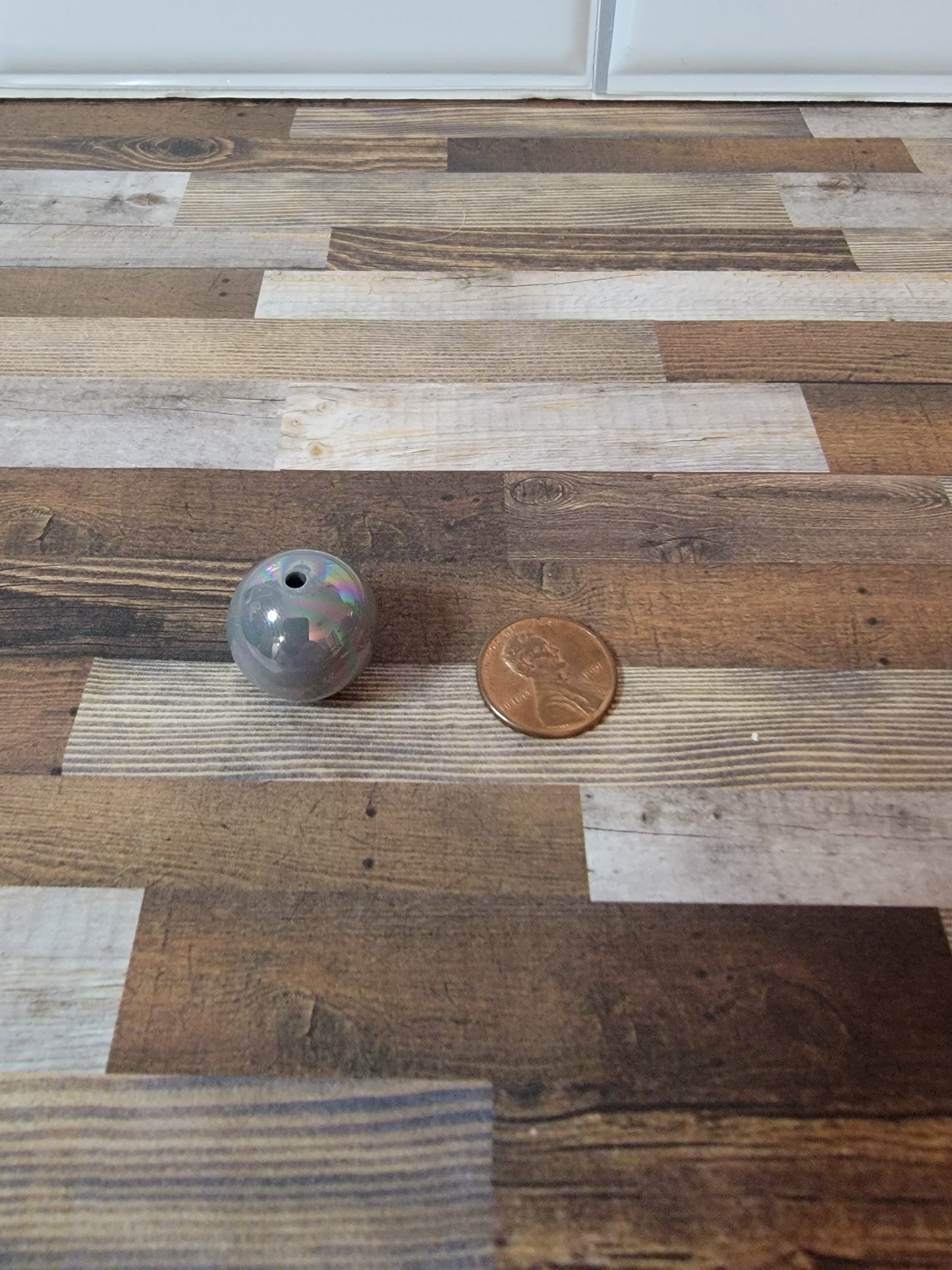 20mm Galaxy Grey Beads