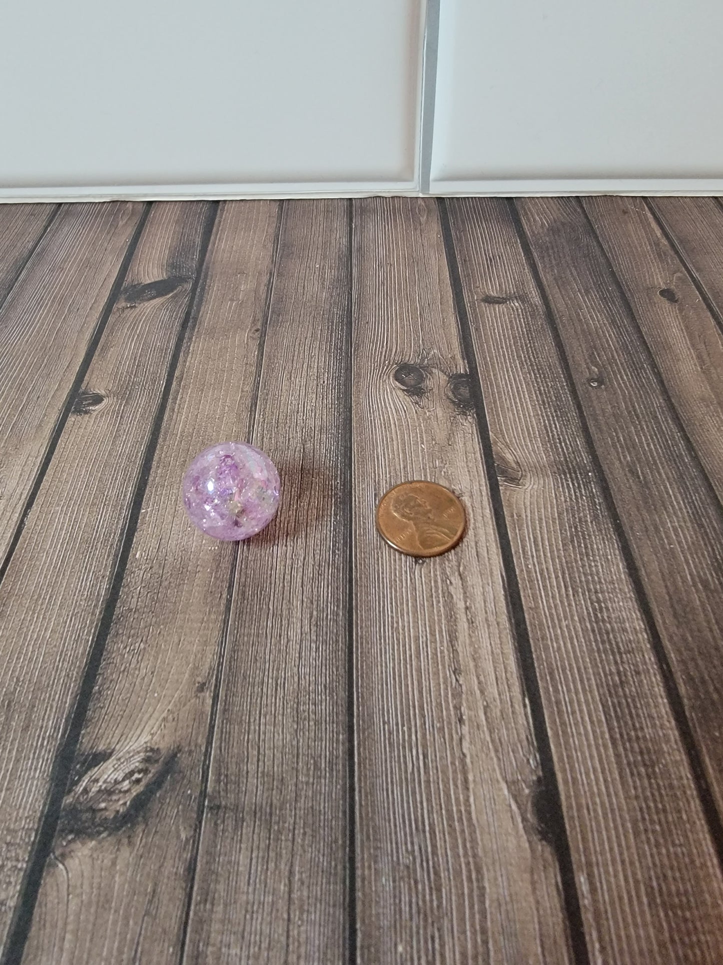 20mm Cosmic Purple Beads