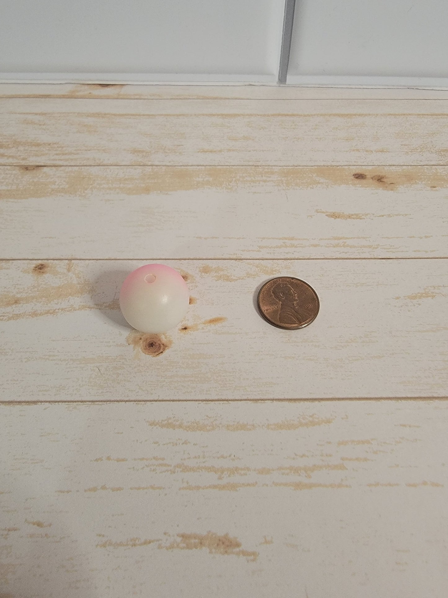 20mm Yellow and Pink Tie Dye