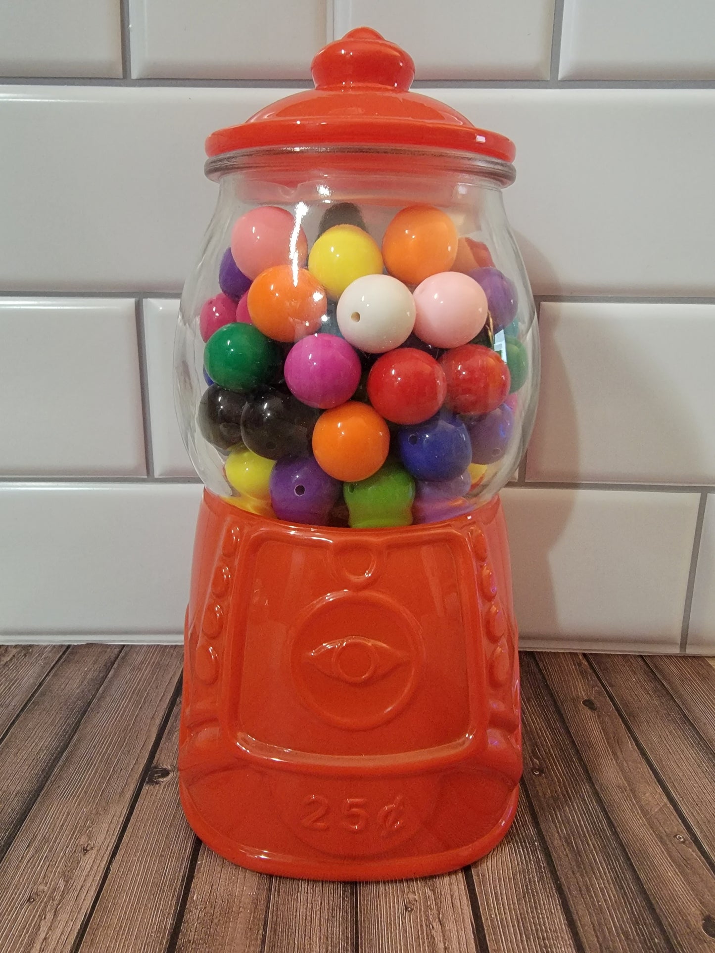 Rainbow Bubblegum Mix Beads