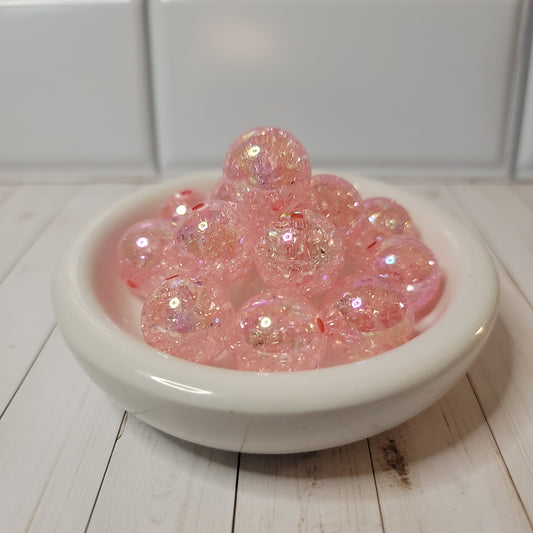 20mm Cosmic Pink Beads