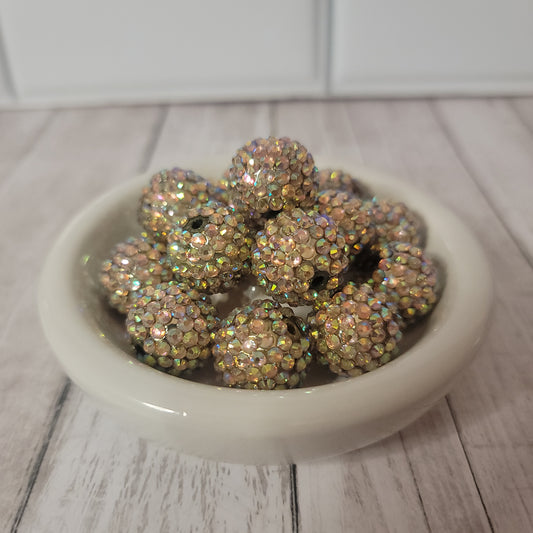20mm Glamour Gold Beads