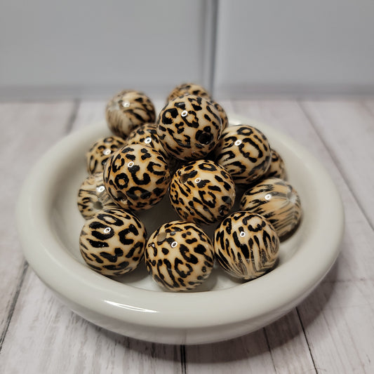 20mm Leopard Beads