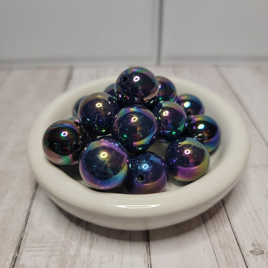 20mm Galaxy Blue Beads