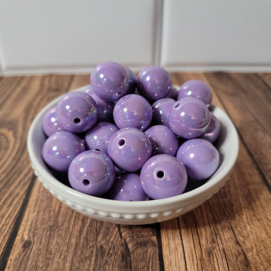 20mm Galaxy Lilac Beads