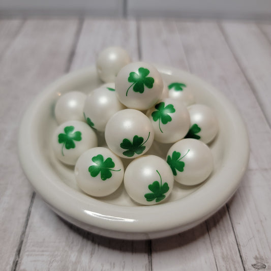 20mm Shamrock Beads