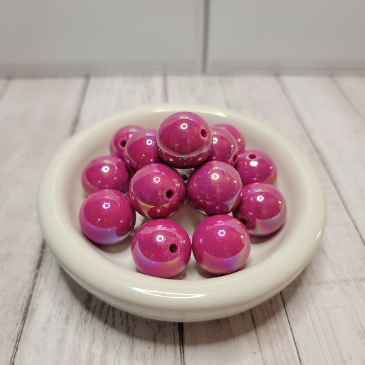 20mm Galaxy Sangria Beads