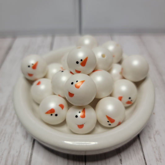 20mm Snowman Bead