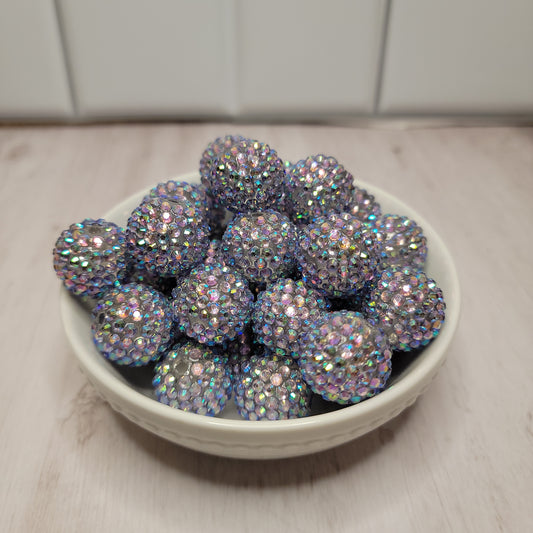 20mm Glamour Periwinkle Beads