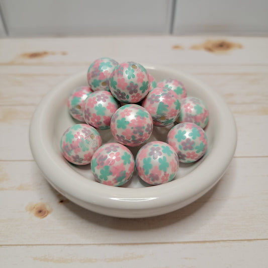 20mm Spring Flower Beads