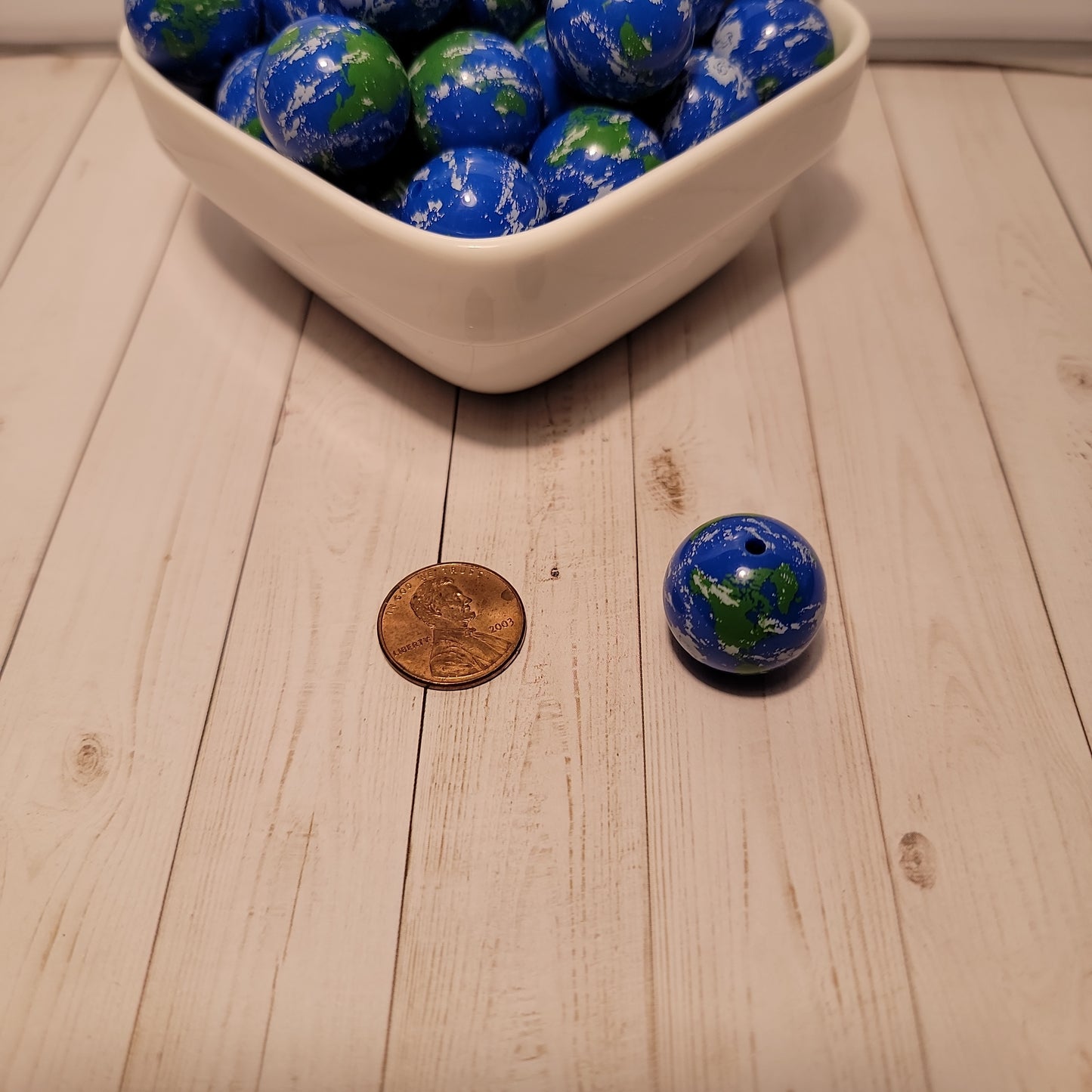 20mm Earth Beads