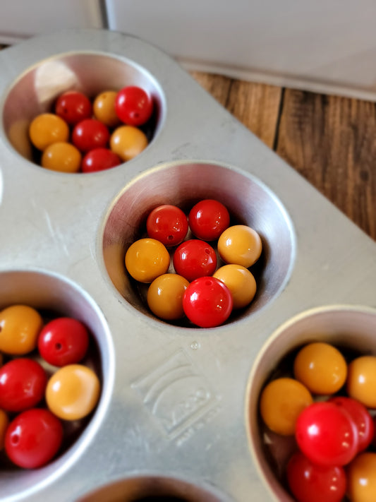 18 MM Cherry Pie Bead Mix