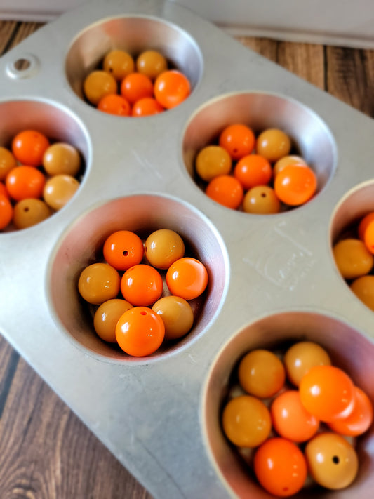 18 MM Pumpkin Pie Bead Mix