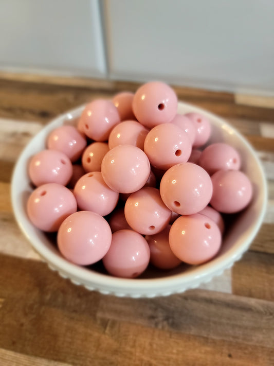 18mm Mauve Beads
