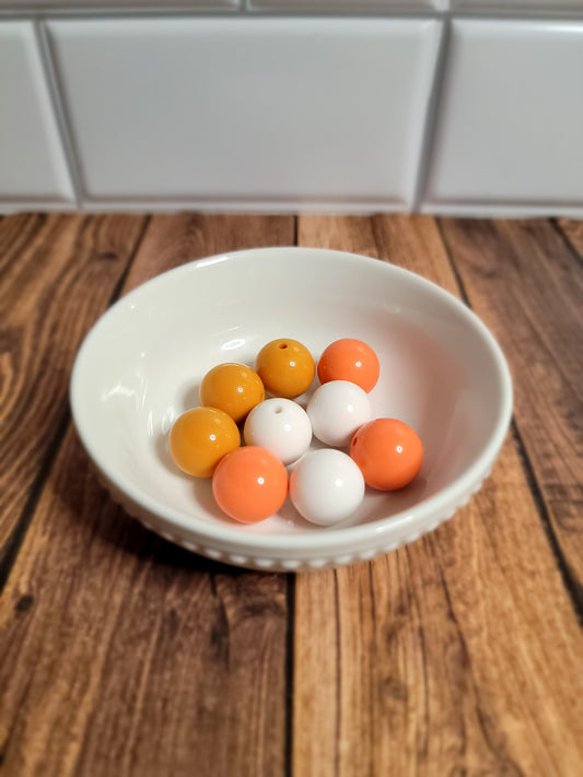 18 MM Peach Pie Bead Mix