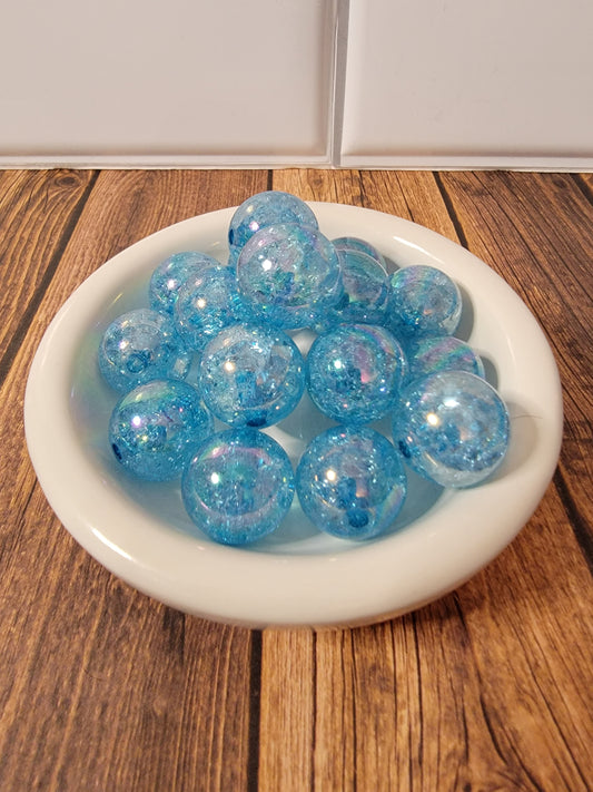20mm Cosmic Turquoise Beads