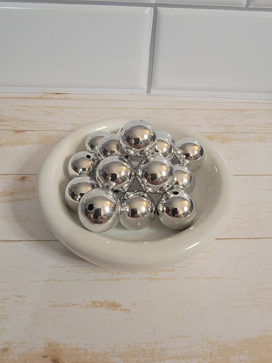 20mm Chrome Beads
