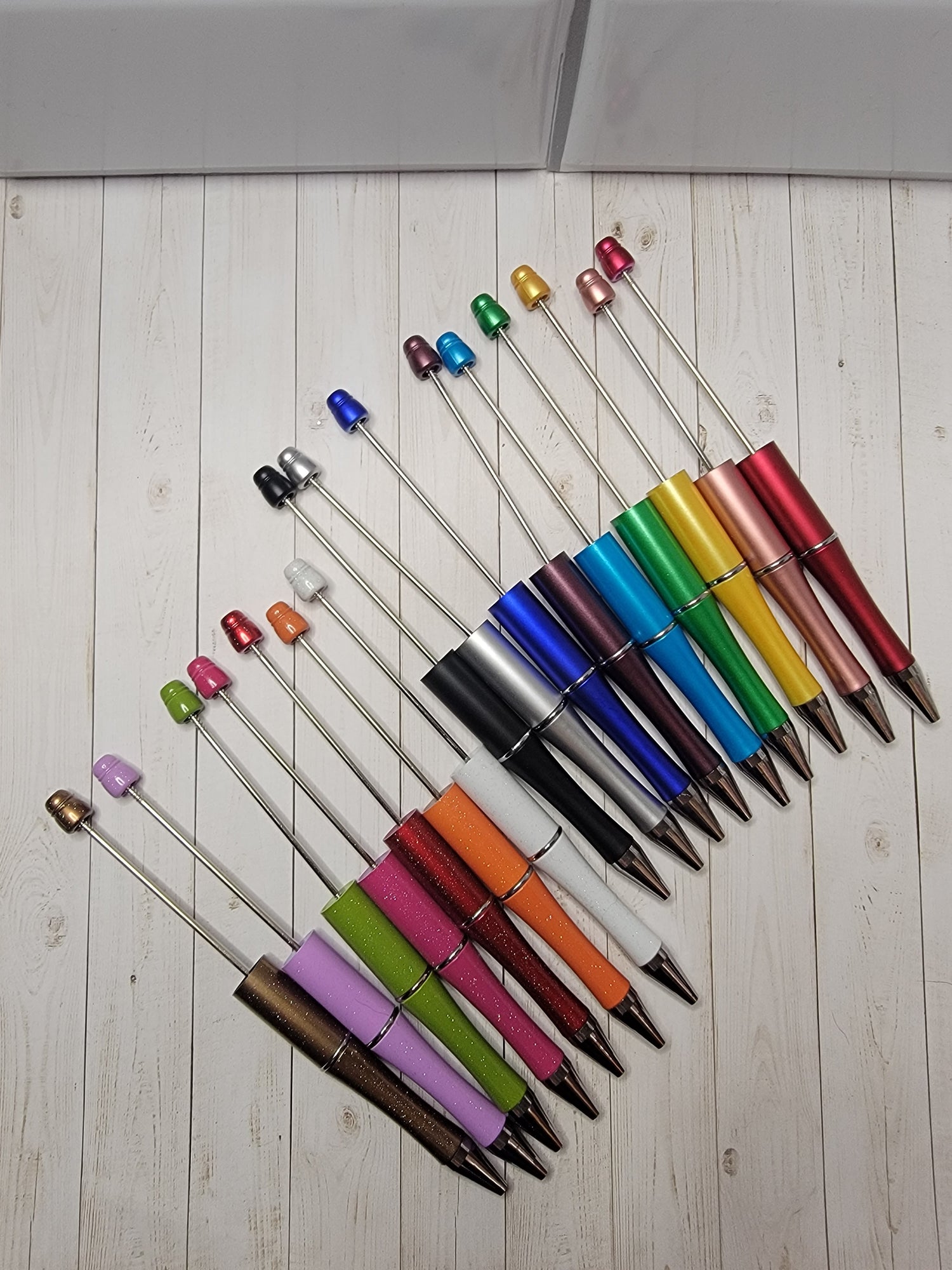 Beadable Pens (plastic) – WinDexie Beads & Co