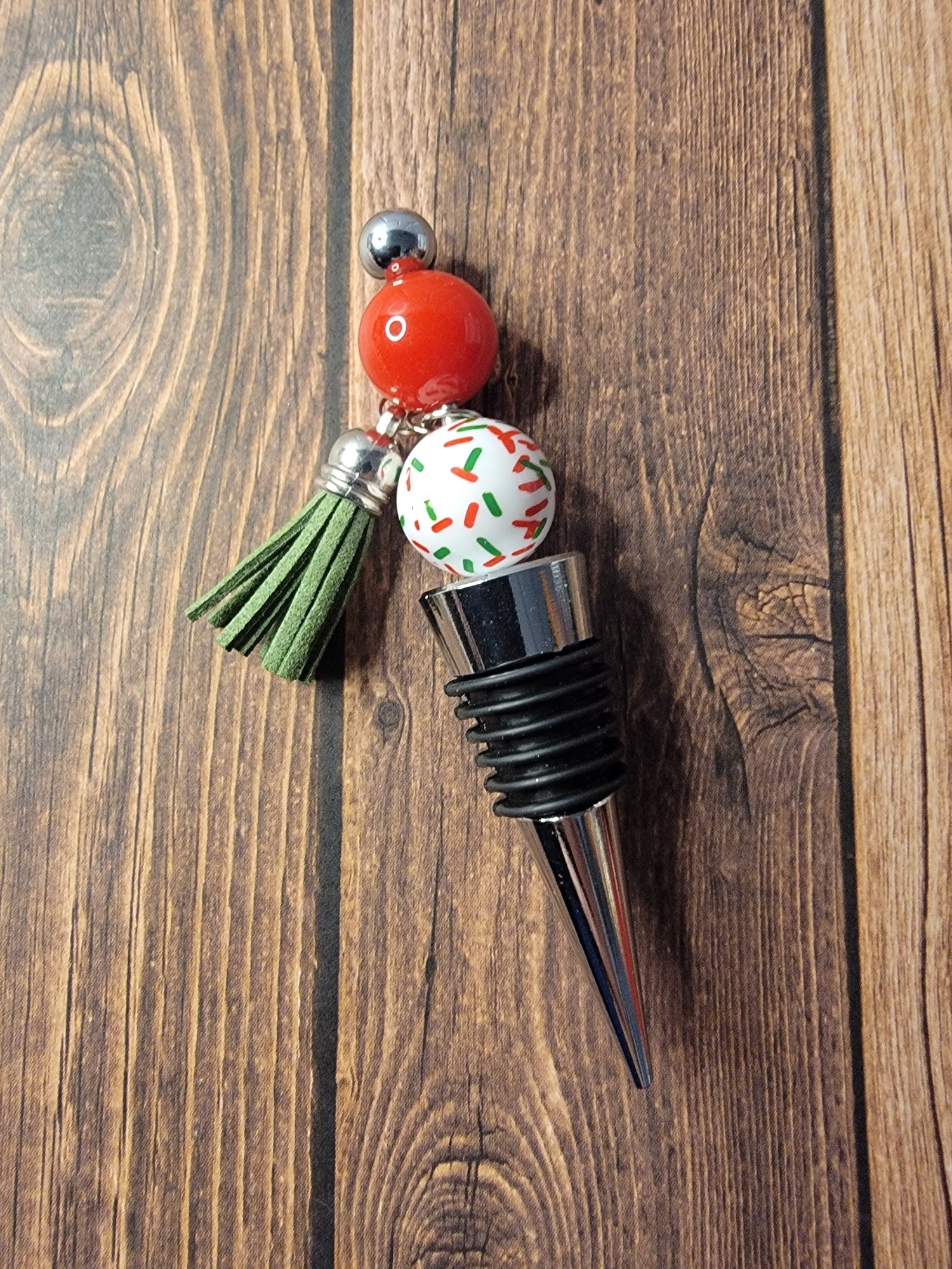 Beadable Wine Stoppers WinDexie Beads & Co